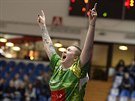 Marina Solopovová slaví postup KP Brno do finále eského poháru.