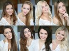 Finalistky sout�e krásy �eská Miss 2017