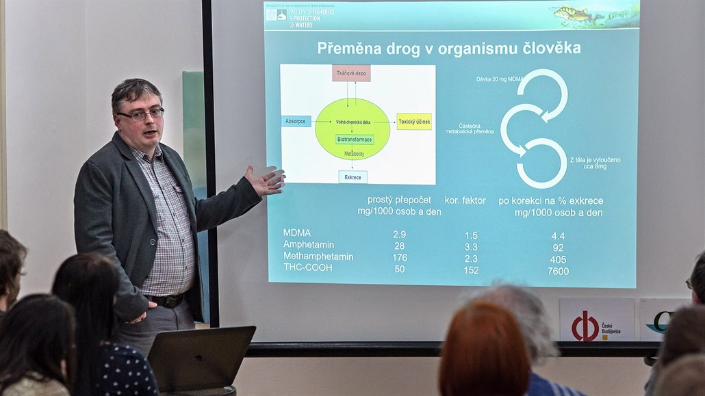Tomá� Randák z Fakulty rybá�ství­ a ochrany vod ve Vod�anech