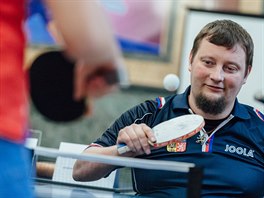 Paralympijsk medailista Ji Suchnek.