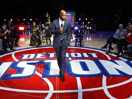 Richard Rip Hamilton (uprosted) zamil mezi legendy Detroitu Pistons. Jeho...