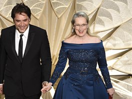 Javier Bardem a Meryl Streepová (Hollywood, 26. února 2017)