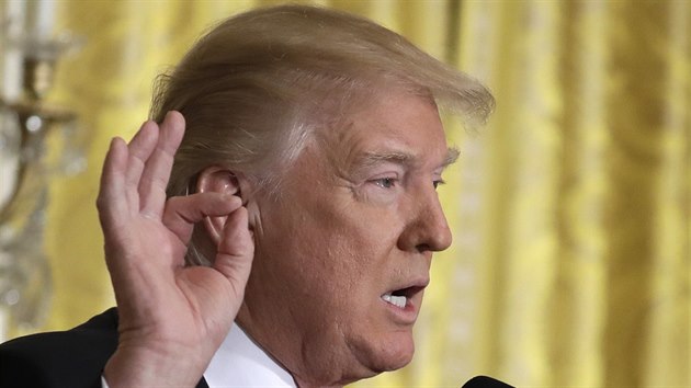 Americk� prezident Donald Trump. (16. 2. 2017)