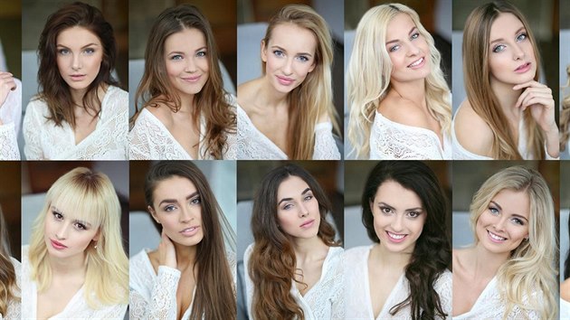 Finalistky soute krásy eská Miss 2017