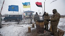 Dopravní blokáda zastavila transport uhlí z Donbasu na západ Ukrajiny (14....