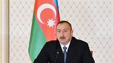 Prezident Ilham Alijev na zasedání bezpenostní rady státu