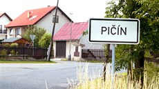 Stedoeská obec Piín se nachází nedaleko Píbrami.