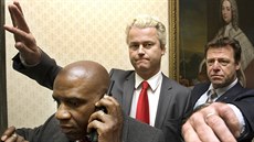 éf nizozemských nacionalist Geert Wilders na snímku z roku 2009