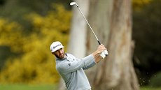 Dustin Johnson b�hem turnaje Genesis Open