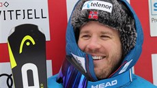 Kjetil Jansrud vyhrál sjezd SP v Kvitfjellu.
