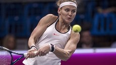 Lucie �afá�ová ve finále turnaje v Budape�ti