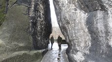 Bastei, skalní vyhlídka v Národním parku Saské Švýcarsko nedaleko Hřenska.