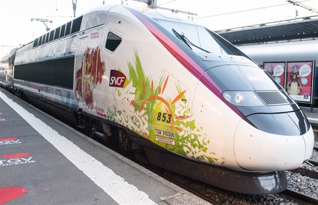 Za pět dní TGV v Česku zaplatí Správa železnic přes devět milionů