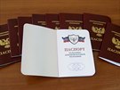 Cestovní pasy vydávané úady Doncké lidové republiky