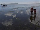 Zneitní jezera Titicaca (2. bezna 2017)