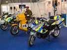 Policejní expozice ukazuje, e se motorky ve vech dobách hodily k rychlým...