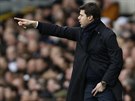 Kou Tottenhamu Mauricio Pochettino pi utkání proti Evertonu.