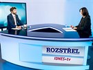 Ministr spravedlnosti Robert Pelikán v diskusním poadu iDNES.tv Rozstel