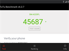 Výsledek benchmarku AnTuTu telefonu Samsung Galaxy A3 2017
