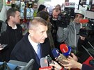 Ministr financí Andrej Babi vyrazil do Harrachova na kontrolu, jak funguje EET...