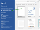 Obnova soubor po neoekávaném ukonení bhu aplikace Word