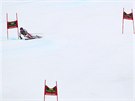 Marcel Hirscher v obím slalomu v Kranjské Goe.