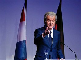 Lídr Strany pro svobodu Geert Wilders.