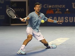 Novak Djokovi na turnaji v Acapulcu.