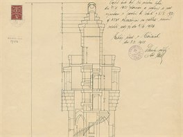 Hořický „maják“ vyprojektoval architekt František Blažek v roce 1924, měl měřit...