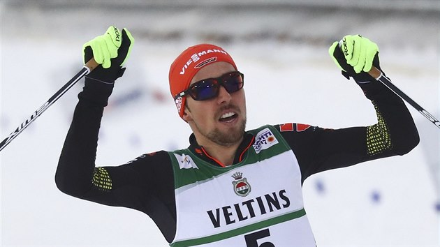 Nmeck sdruen Johannes Rydzek vyhrl na MS v Lahti i druh individuln zvod.