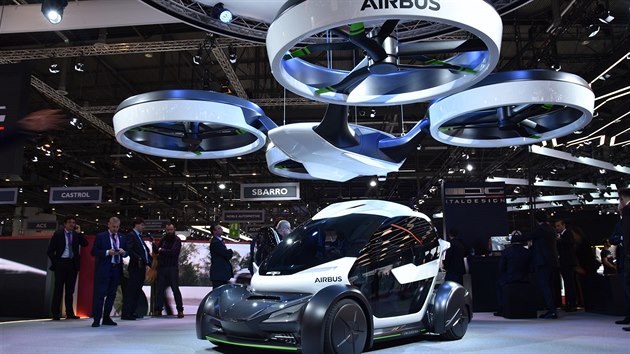 Koncept Pop up studia Italdesign a spolenosti Airbus