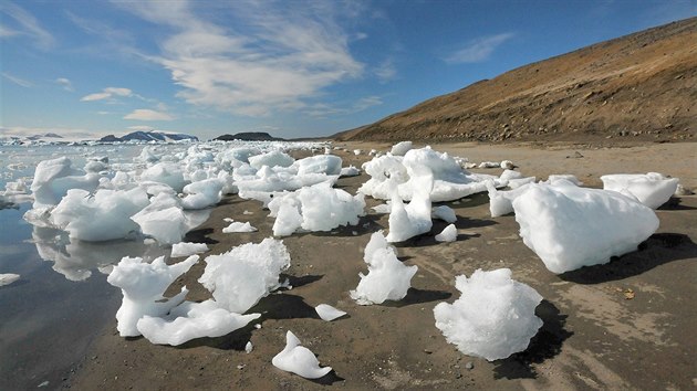 Ledu v Antarktid vrazn ubylo.
