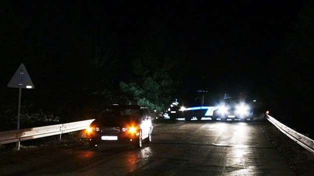 U Podbrad srazilo auto chodce (2.3.2017)