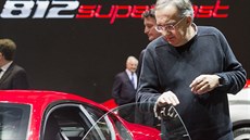 Sergio Marchionne na autosalonu v enev