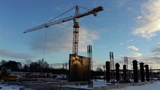Na pardubickém leti�ti roste od za�átku roku rozsáhlá stavba terminálu, který...