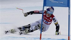 Lindsey Vonnová v superobím slalomu v ongsonu.