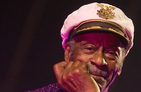 Americký zpvák a kytarista Chuck Berry