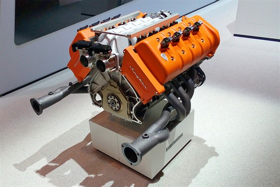 Motor Koenigsegg pro Spyker