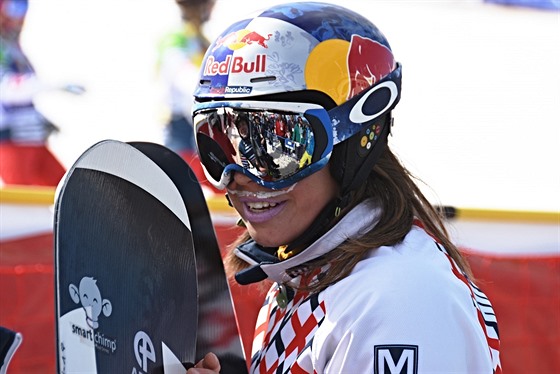 Snowboardistka Eva Samková