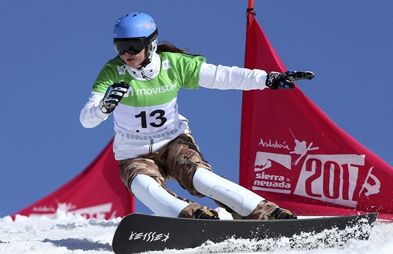 Aljona Zavarzinová na loňském mistrovství světa v Sierra Nevadě. 