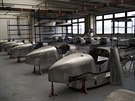 Výroba kopií Bugatti T35 v Otrokovicích.