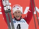 Marit Björgenová, vítzka závodu na 30 km v Oslu