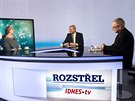 Táa Fischerová a Jan Veleba v diskusním poadu iDNES.tv Rozstel. Moderuje...