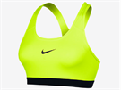 Dámská sportovní podprsenky od znaky Nike má kompresní stih, který i pi...