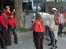 Vdy v srpnu se na Panav zastaví jezdci evropského Pony Expressu.