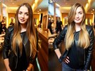 Finalistka eské Miss 2017 Michaela Nedomová ped a po promn
