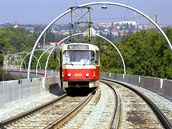 Tramvajová trať na pražské sídliště Barrandov (ilustrační snímek)