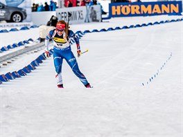 Gabriela Koukalov pijd do cle sprintu v Oslu