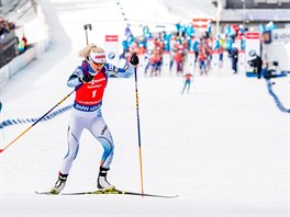 Mari Laukkanenov na trati sthacho zvodu v Oslu