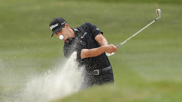 Dominic Bozzelli na turnaji Valspar Championship v Palm Harbor.